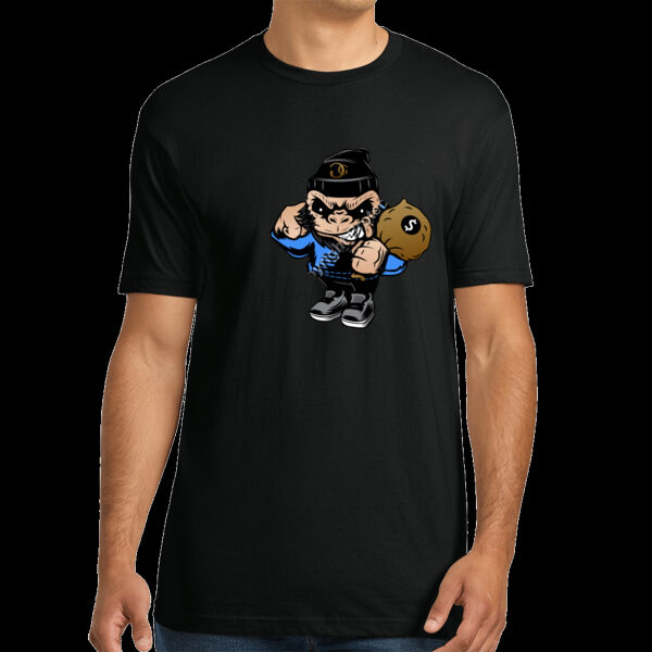 Blue Money Bag Gorilla /Stay Humble T-Shirt Thumbnail